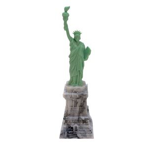 Vintage Statue of Liberty Souvenir Plastic Decor Small Tabletop or Bookshelf‎ Sz